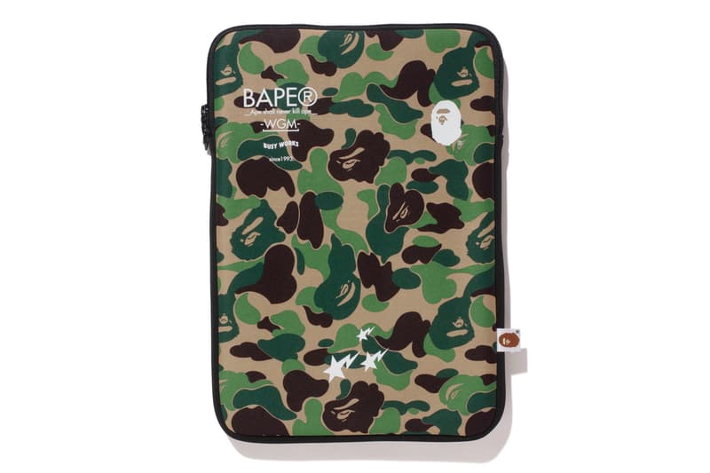 bape ABC PC CASE green