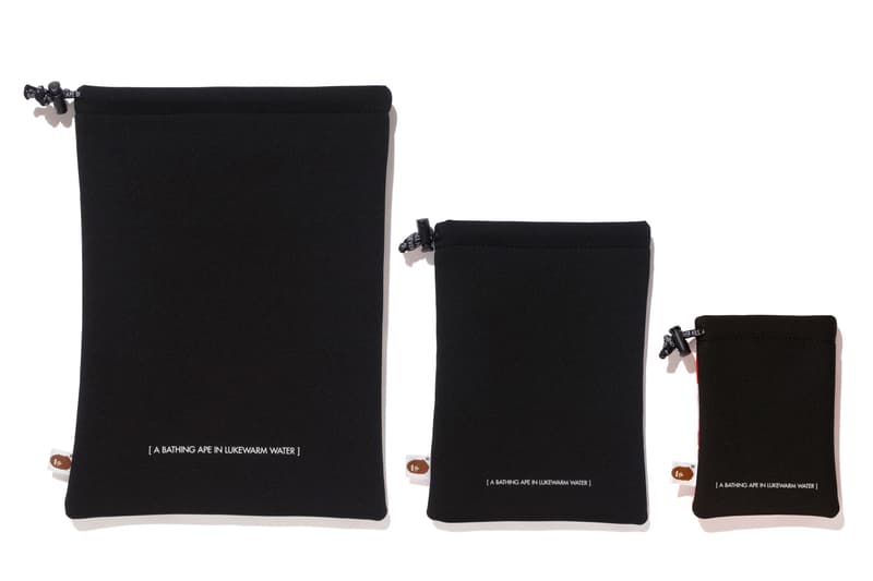 bape ABC GADGETS POUCH SET