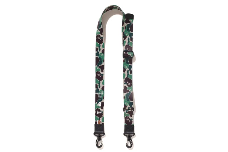 bape ABC CAMERA WIDE STRAP green