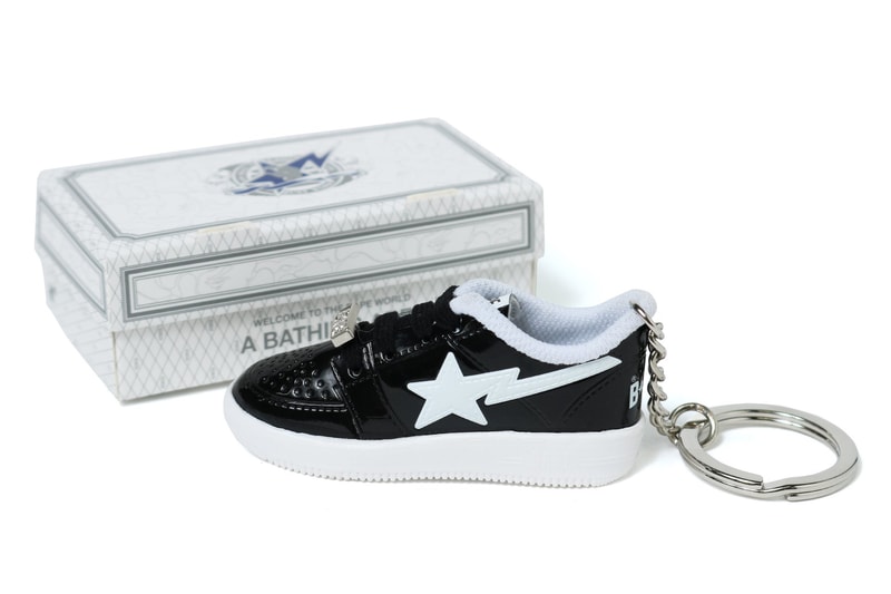 bape bape sta keychain black