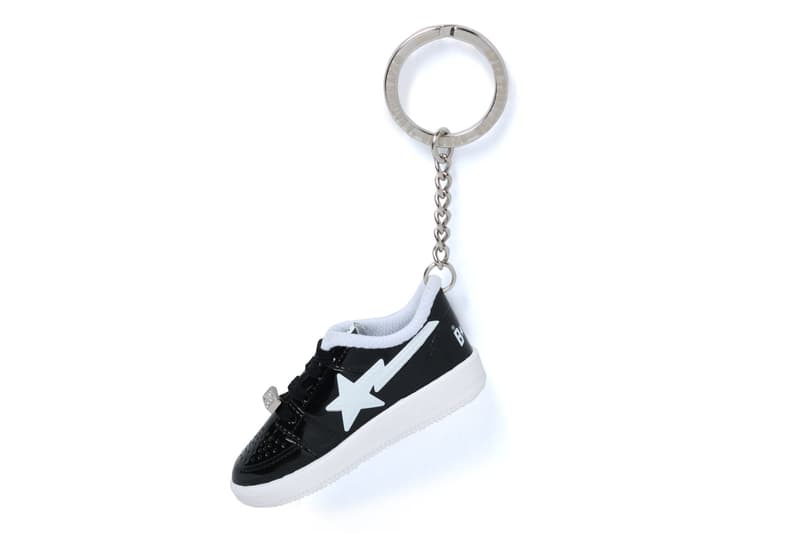 bape bape sta keychain black