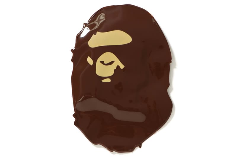 bape city camo shark mask black glow in the dark ape pakage