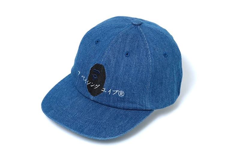 bape indigo summer 2018 cap