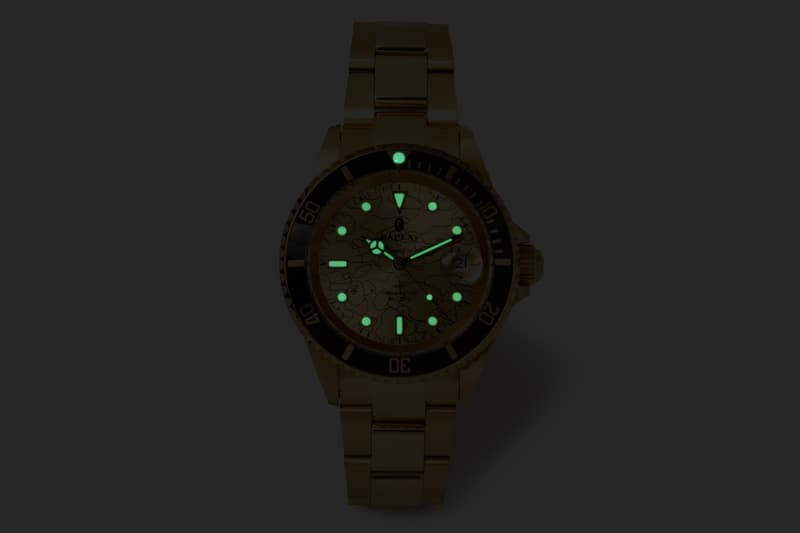 bape 1st camo type 1 bapex gold