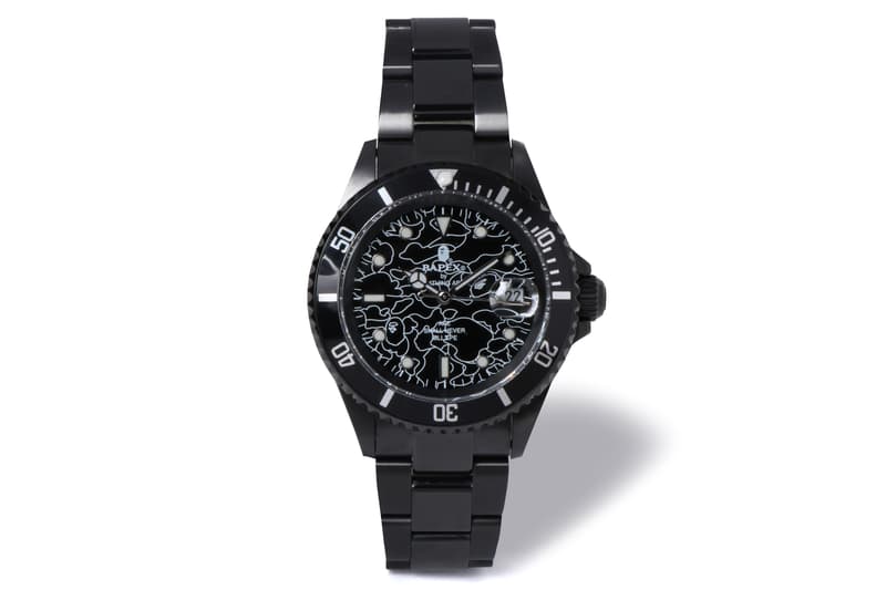 bape 1st camo type 1 bapex black