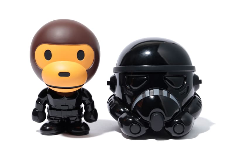 BAPE Medicom Toy 'Star Wars' Baby Milo Dolls june 23 2018 drop release date info storm trooper darth vader