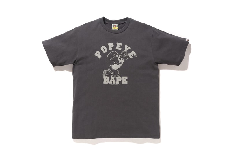 BAPE x Popeye 2018 Collection T-Shirts Hoodies Accessories Tote Bags Keychains Clocks Graphic Cartoon Cominc