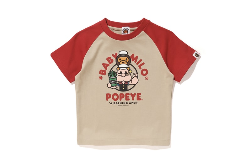 BAPE x Popeye 2018 Collection T-Shirts Hoodies Accessories Tote Bags Keychains Clocks Graphic Cartoon Cominc