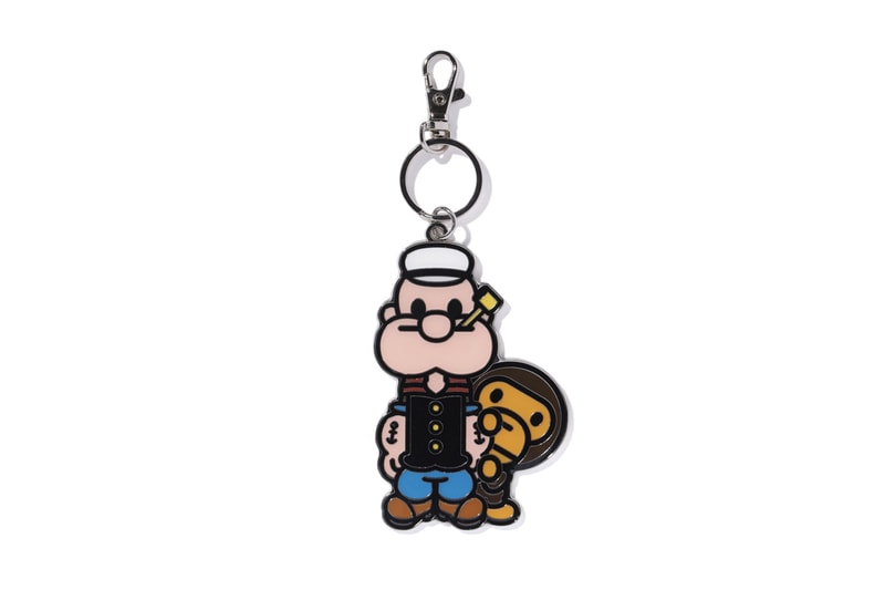 BAPE x Popeye 2018 Collection T-Shirts Hoodies Accessories Tote Bags Keychains Clocks Graphic Cartoon Cominc