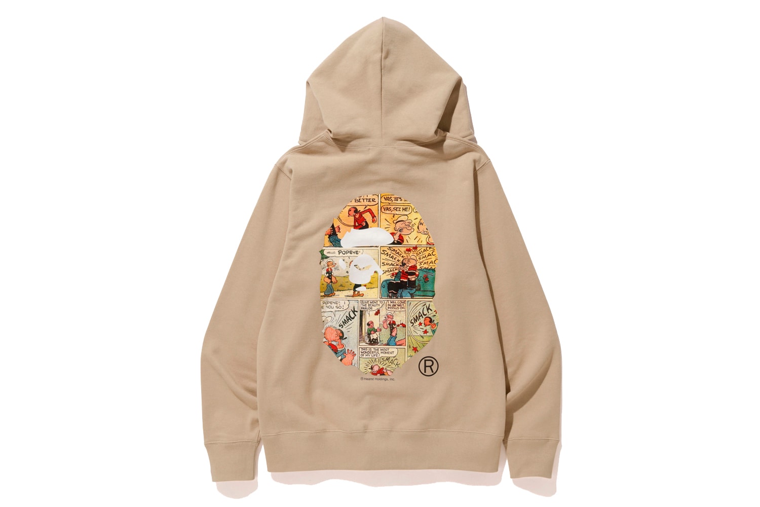 BAPE x Popeye 2018 Collection T-Shirts Hoodies Accessories Tote Bags Keychains Clocks Graphic Cartoon Cominc