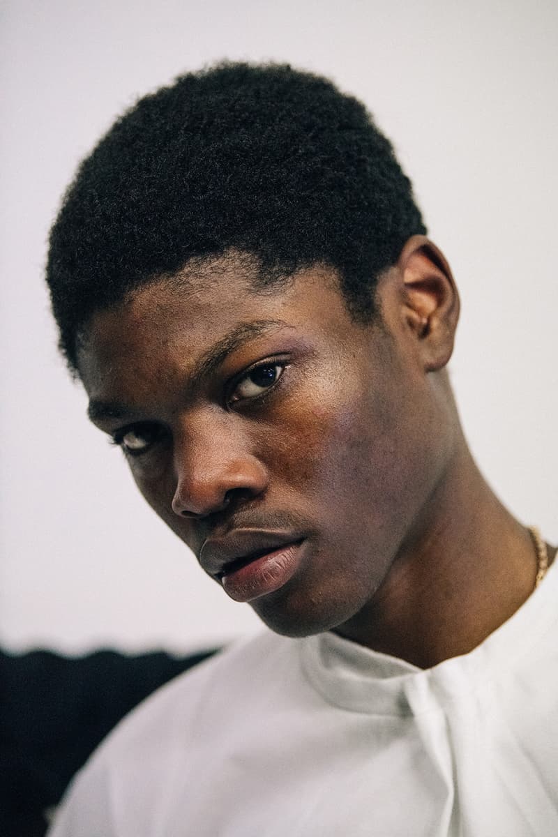 Bianca Saunders Spring/Summer 2019 Backstage LFWM London Fashion Week: Men's