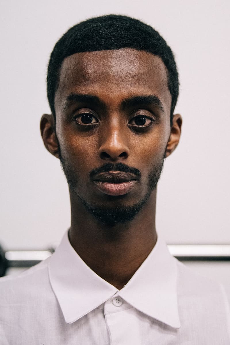 Bianca Saunders Spring/Summer 2019 Backstage LFWM London Fashion Week: Men's