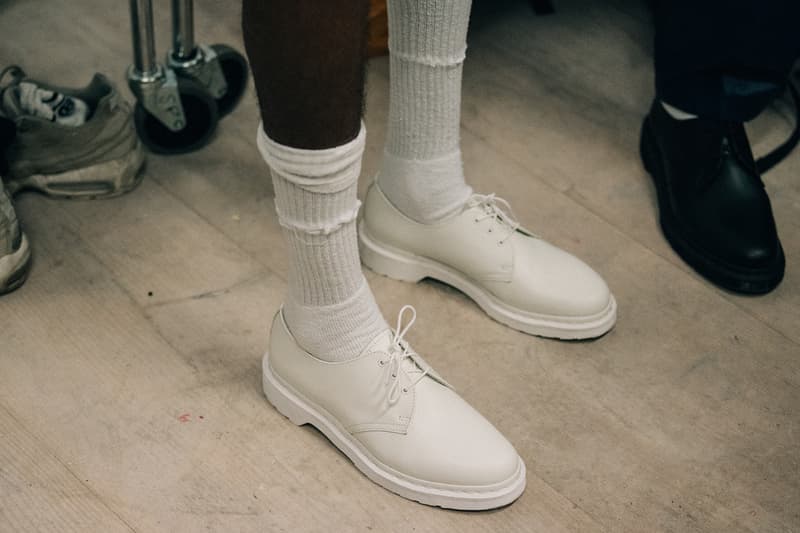 Bianca Saunders Spring/Summer 2019 Backstage LFWM London Fashion Week: Men's