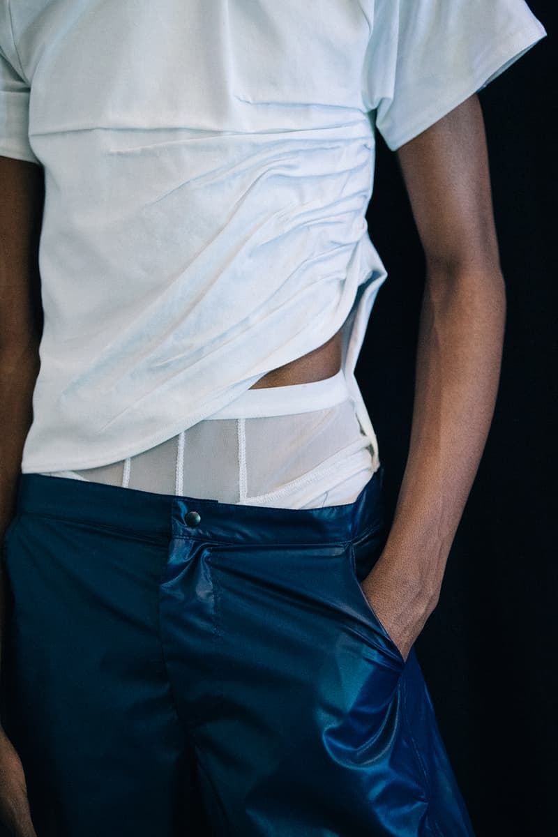 Bianca Saunders Spring/Summer 2019 Backstage LFWM London Fashion Week: Men's