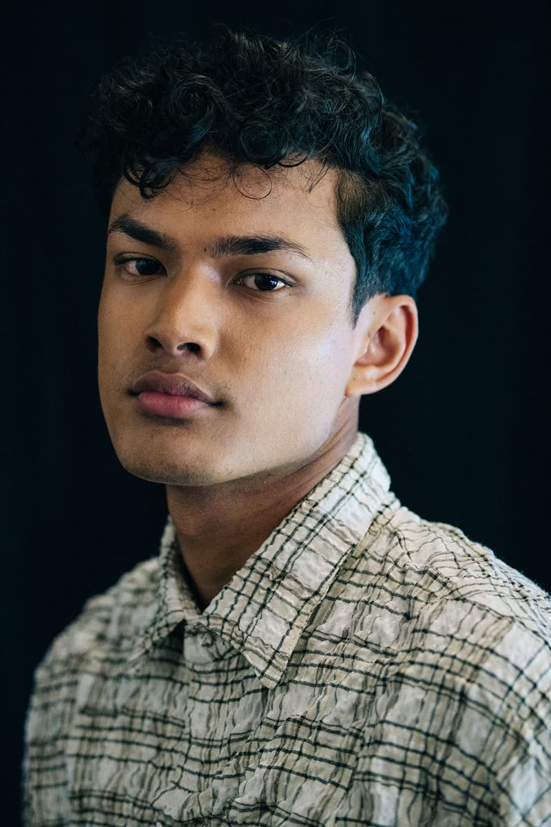 Bianca Saunders Spring/Summer 2019 Backstage LFWM London Fashion Week: Men's