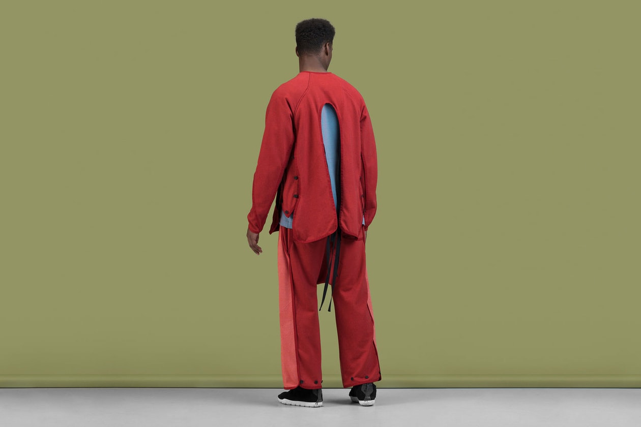 BYBORRE Spring Summer 2019 collection lookbook editorial Lotte van Raalte interview Borre Akkersdijk exclusive gore tex layer textile woven weave 8 bit