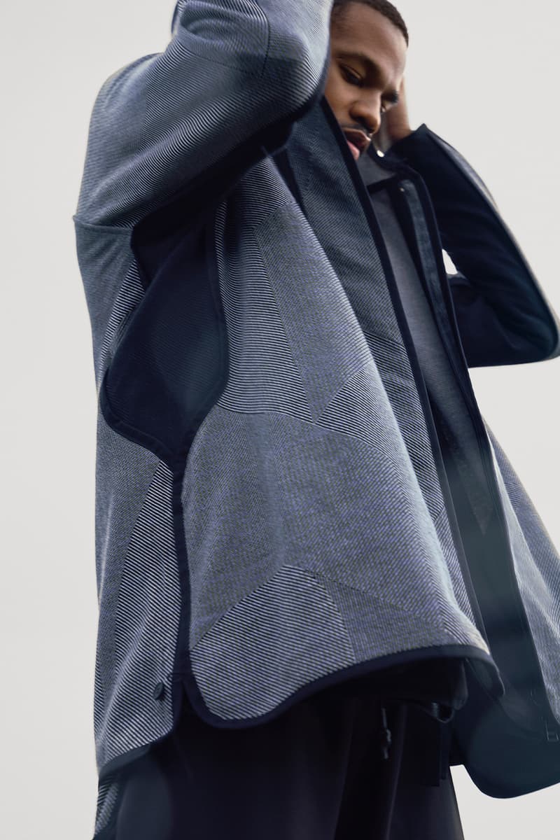 BYBORRE Spring Summer 2019 collection lookbook editorial Lotte van Raalte interview Borre Akkersdijk exclusive gore tex layer textile woven weave 8 bit