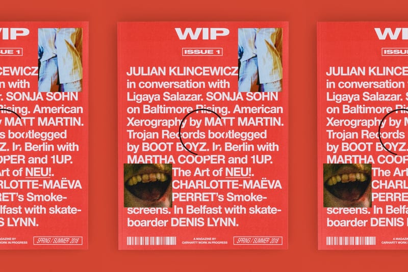 Carhartt Work in Progress Launches 'WIP' Magazine