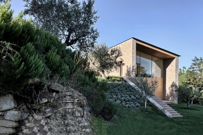 Casa K Alessandro Bulletti Architetti Perugia Italy Houses Design Interior Swimming Pool Inspiration Modern Minimalist Stone Wood