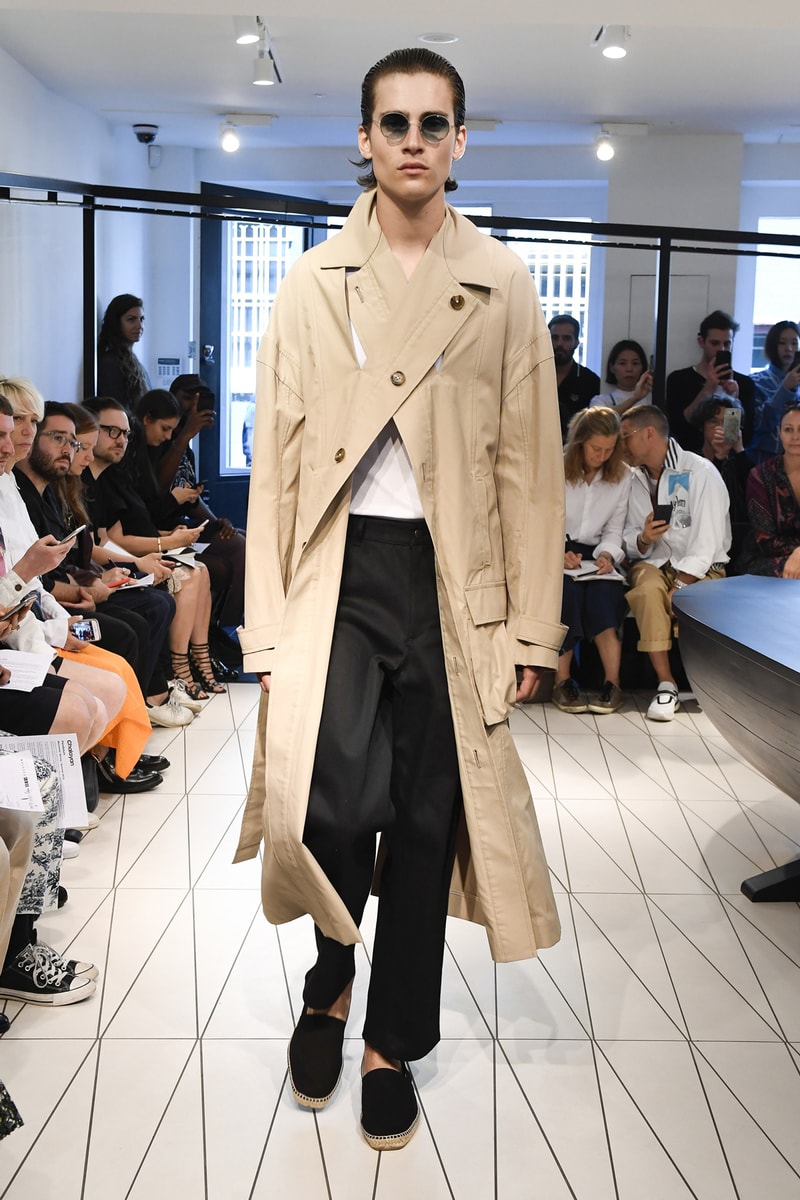 Chalayan spring summer 2019 collection runway look london fashion week mens june 10 2018 premiere