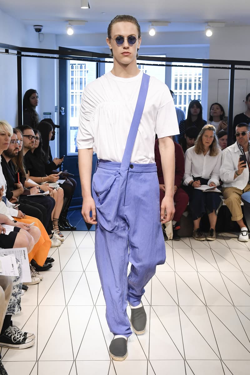 Chalayan spring summer 2019 collection runway look london fashion week mens june 10 2018 premiere