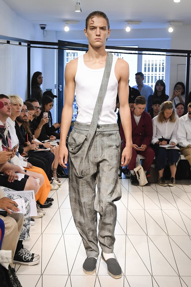 Chalayan spring summer 2019 collection runway look london fashion week mens june 10 2018 premiere