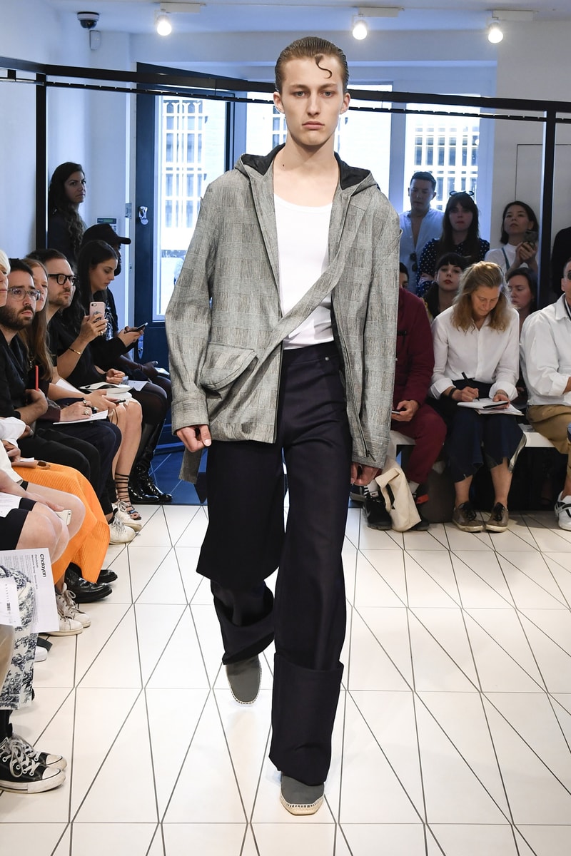 Chalayan spring summer 2019 collection runway look london fashion week mens june 10 2018 premiere