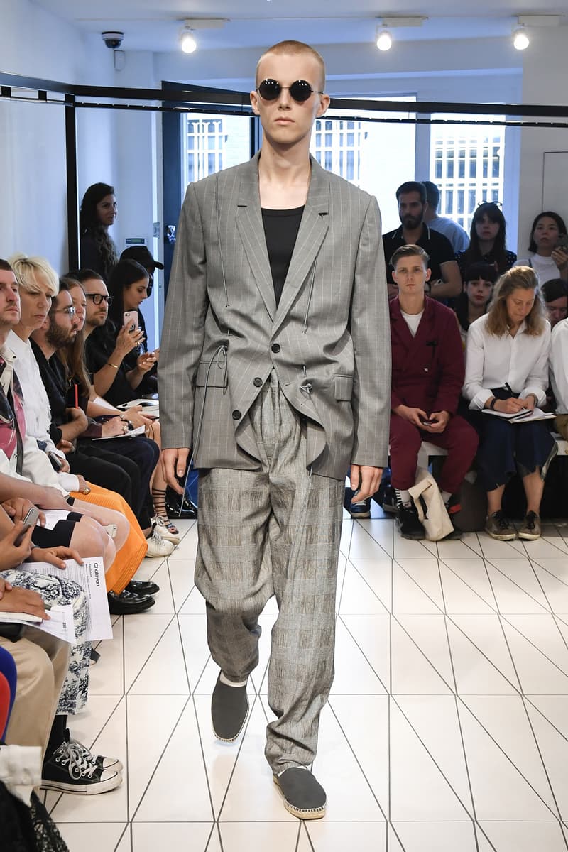 Chalayan spring summer 2019 collection runway look london fashion week mens june 10 2018 premiere