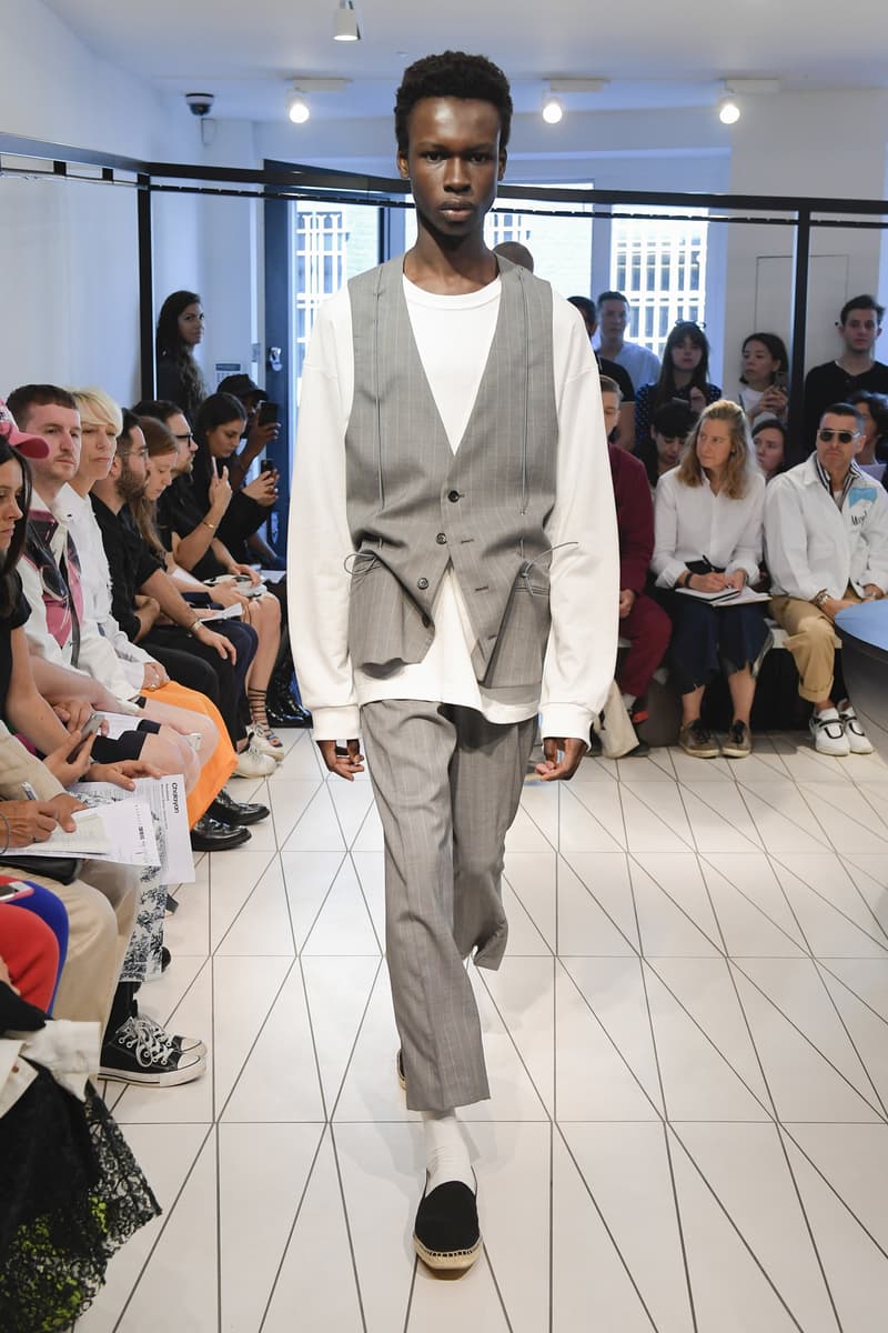 Chalayan spring summer 2019 collection runway look london fashion week mens june 10 2018 premiere