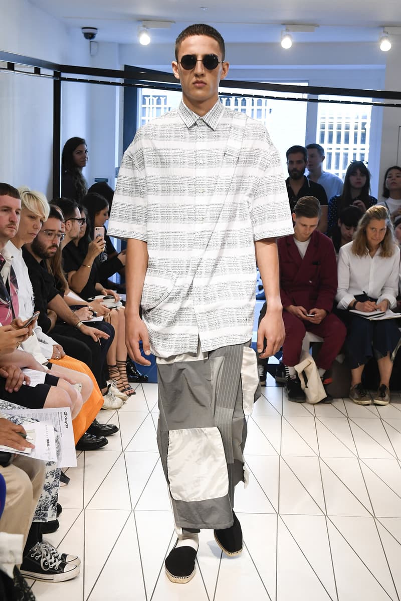 Chalayan spring summer 2019 collection runway look london fashion week mens june 10 2018 premiere