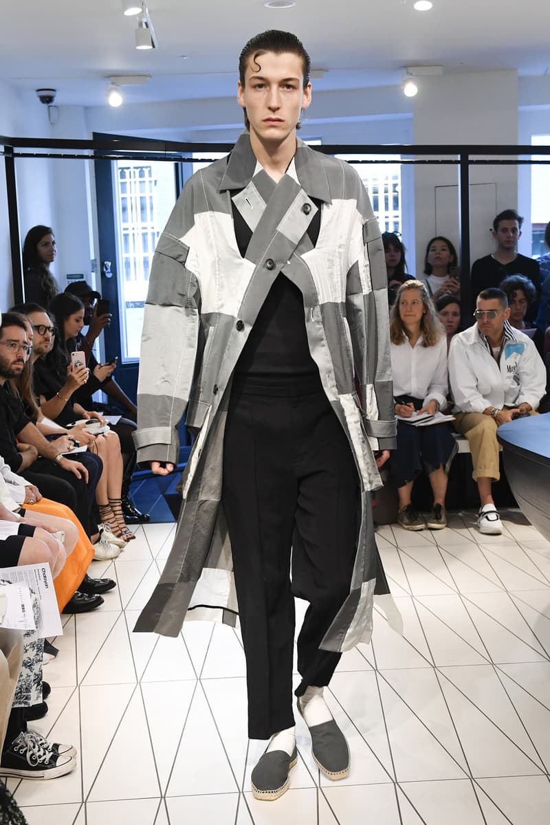 Chalayan spring summer 2019 collection runway look london fashion week mens june 10 2018 premiere