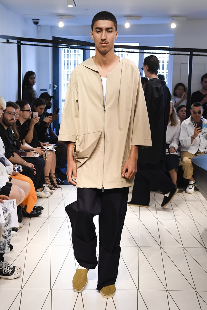 Chalayan spring summer 2019 collection runway look london fashion week mens june 10 2018 premiere