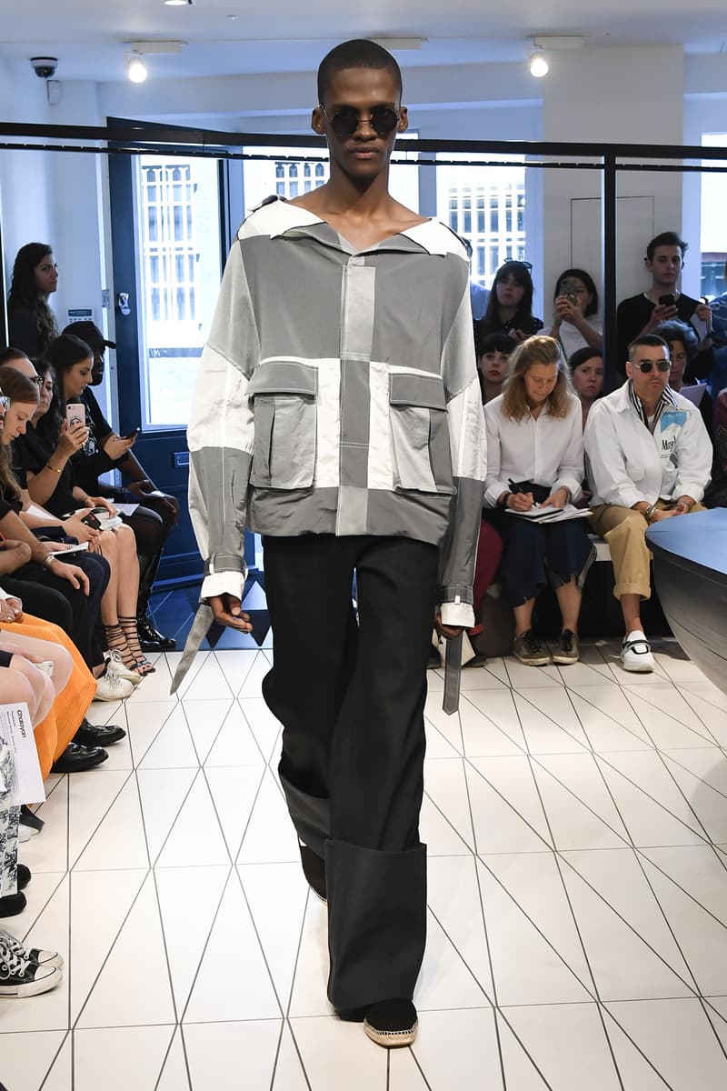 Chalayan spring summer 2019 collection runway look london fashion week mens june 10 2018 premiere