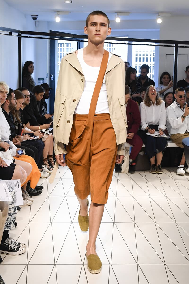 Chalayan spring summer 2019 collection runway look london fashion week mens june 10 2018 premiere
