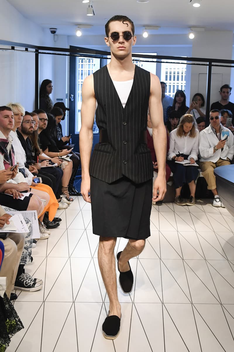 Chalayan spring summer 2019 collection runway look london fashion week mens june 10 2018 premiere