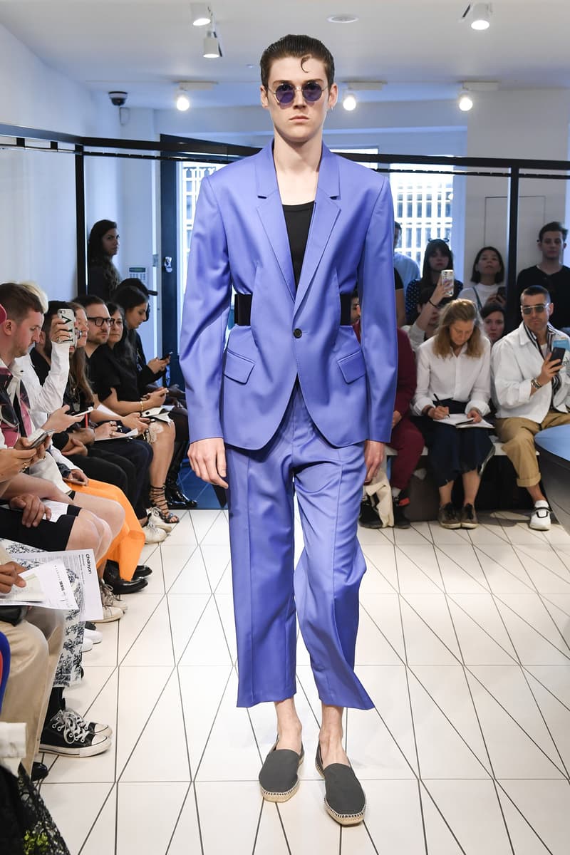 Chalayan spring summer 2019 collection runway look london fashion week mens june 10 2018 premiere
