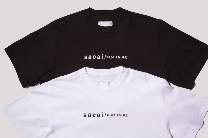 CLOT sacai Collaboration Closer Look 2018 release date info drop street couture tee shirts