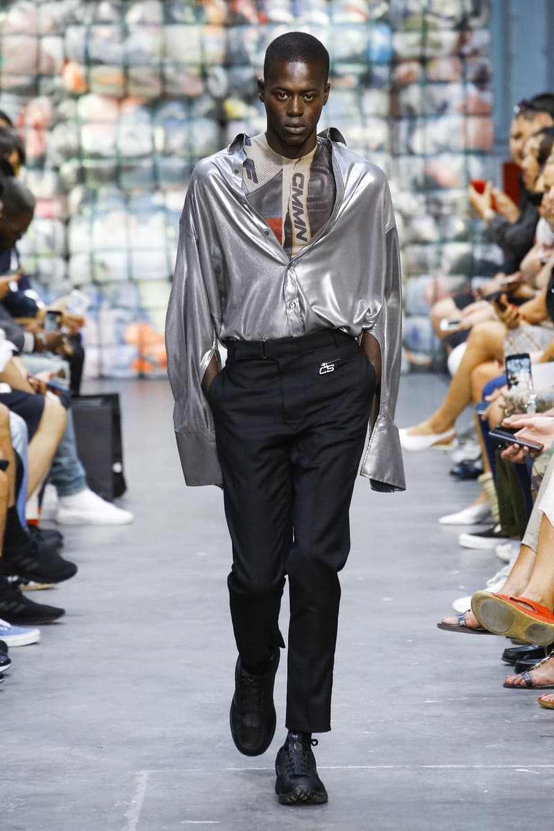 CMMN SWDN spring Menswear 2019 runway collection Saif Bakir Emma Hedlund paris fashion week sneaker