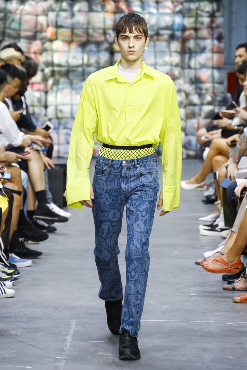 CMMN SWDN spring Menswear 2019 runway collection Saif Bakir Emma Hedlund paris fashion week sneaker