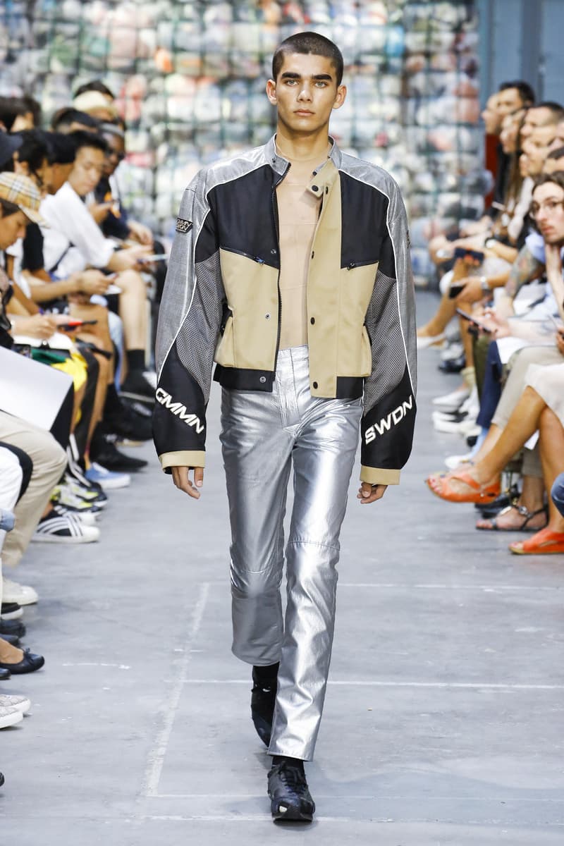 CMMN SWDN spring Menswear 2019 runway collection Saif Bakir Emma Hedlund paris fashion week sneaker