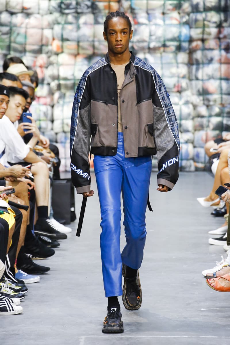 CMMN SWDN spring Menswear 2019 runway collection Saif Bakir Emma Hedlund paris fashion week sneaker