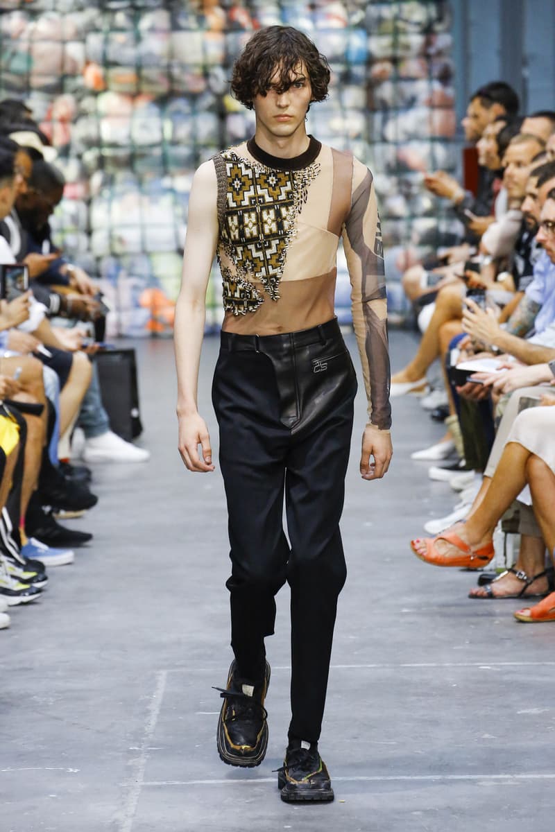 CMMN SWDN spring Menswear 2019 runway collection Saif Bakir Emma Hedlund paris fashion week sneaker