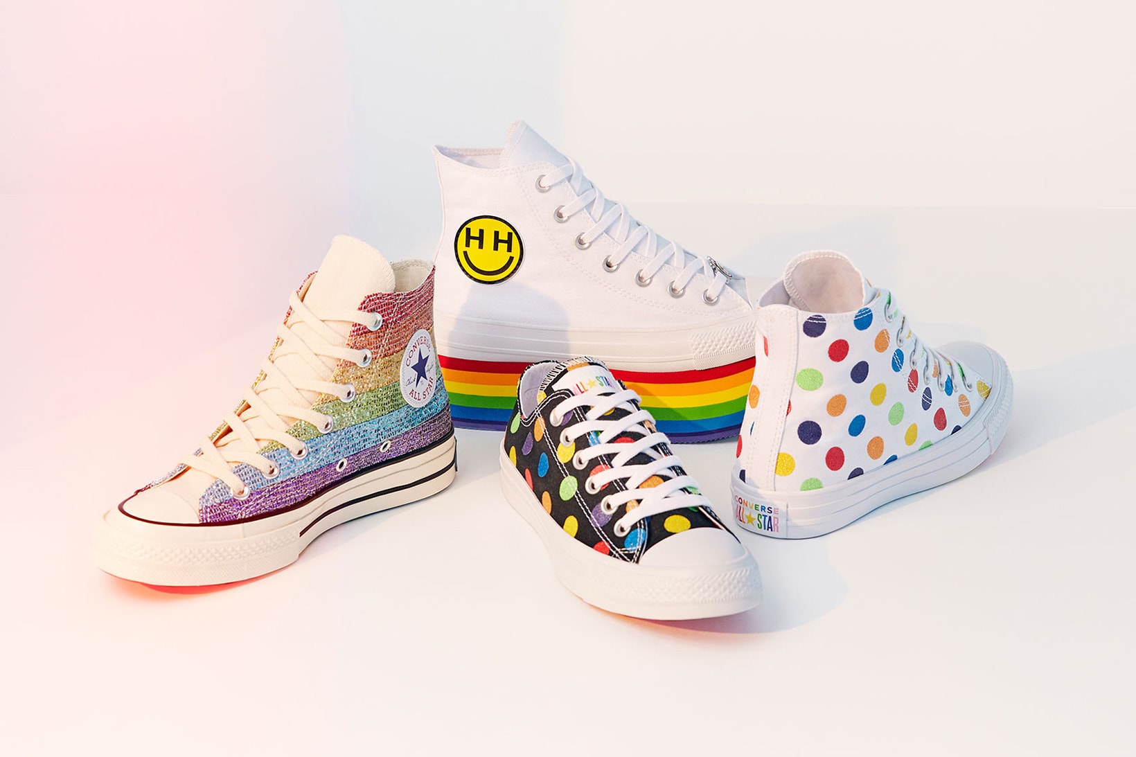 Converse Miley Cyrus Pride Designed Collection 2018 june footwear apparel