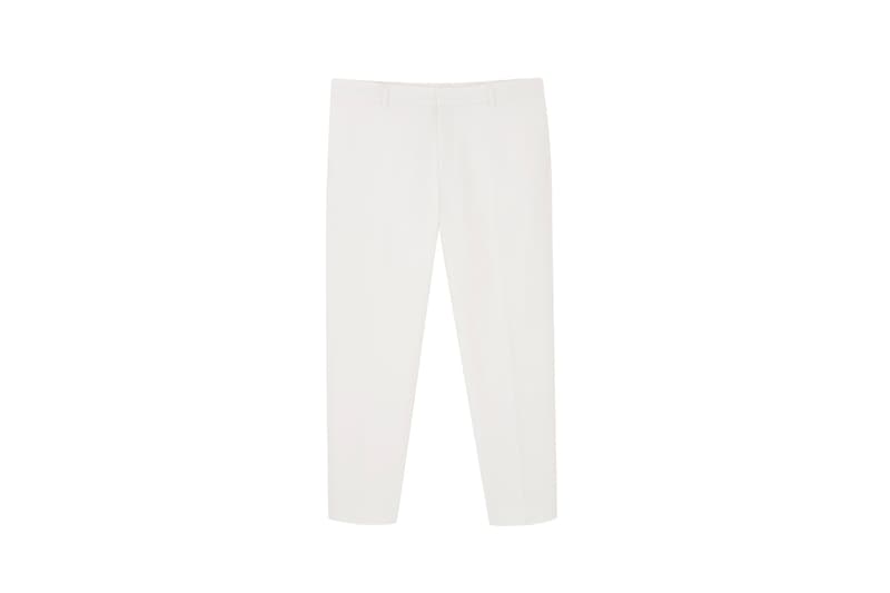 COS Soma collection trousers white