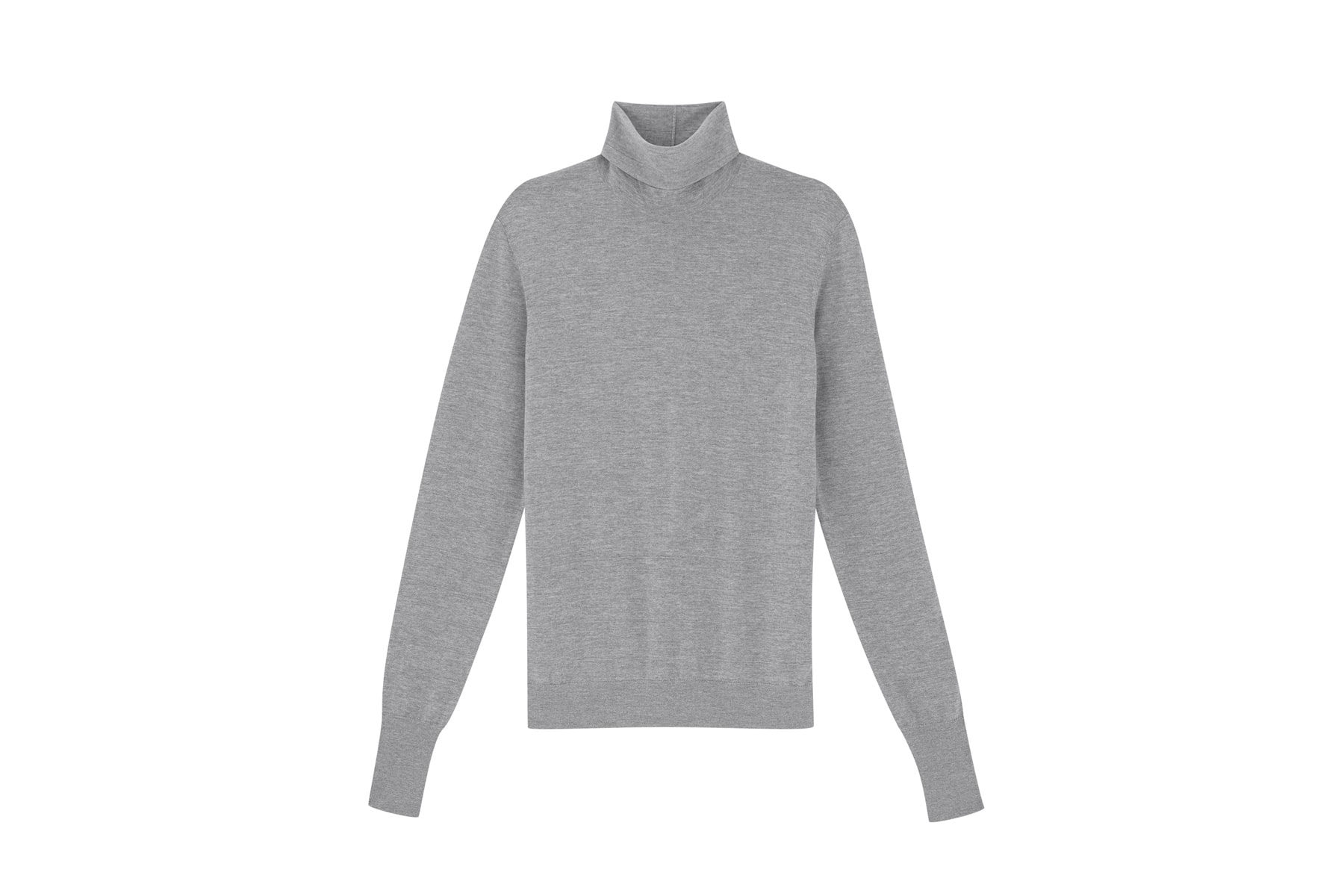 COS Soma collection turtle neck sweater grey