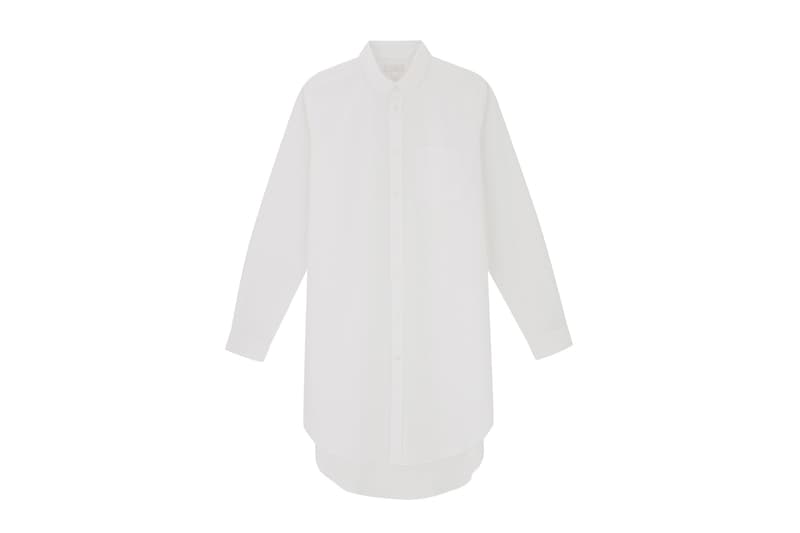 COS Soma collection oversized white shirt