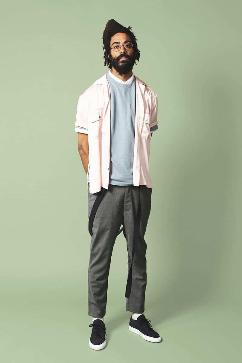 COVERCHORD Summer 2018 Editorial looks styled collections ADIDAS AURALEE AYAME BASISBROEK COMMON PROJECTS DIGAWEL ENGINEERED GARMENTS FOLK GRAPHPAPER HOBO HOKA ONE ONE KAPTAIN SUNSHINE N.HOOLYWOOD NEW BALANCE NIKE NONNATIVE PARABOOT SOUTH2 WEST8 TEN C UNUSED VAINL ARCHIVE WACKO MARIA YSTRDY’S TMRRW