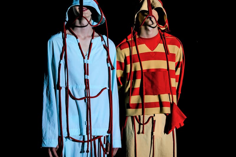Craig Green Pitti Uomo Spring 2019 Backstage Nike Flyknit