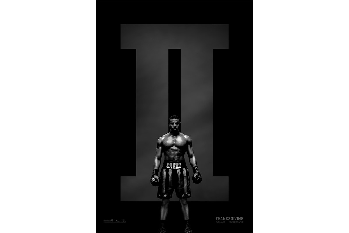 Creed 2 II Official Poster Release Info Michael B. Jordan Sylvester Stallone November 21st Adonis Rocky boxing movie theaters cinema