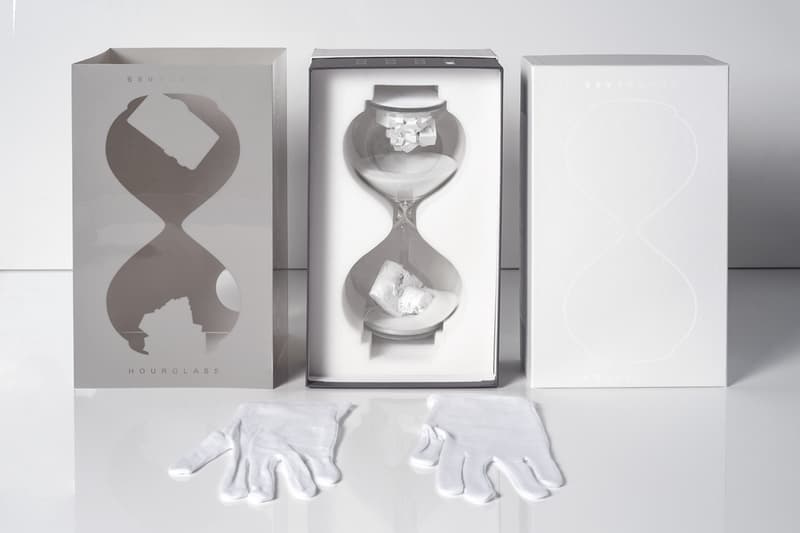 daniel arsham hourglass release artwork collectible sculpture
